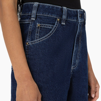 Dickies Women's Carpenter Jean Shorts, 5"