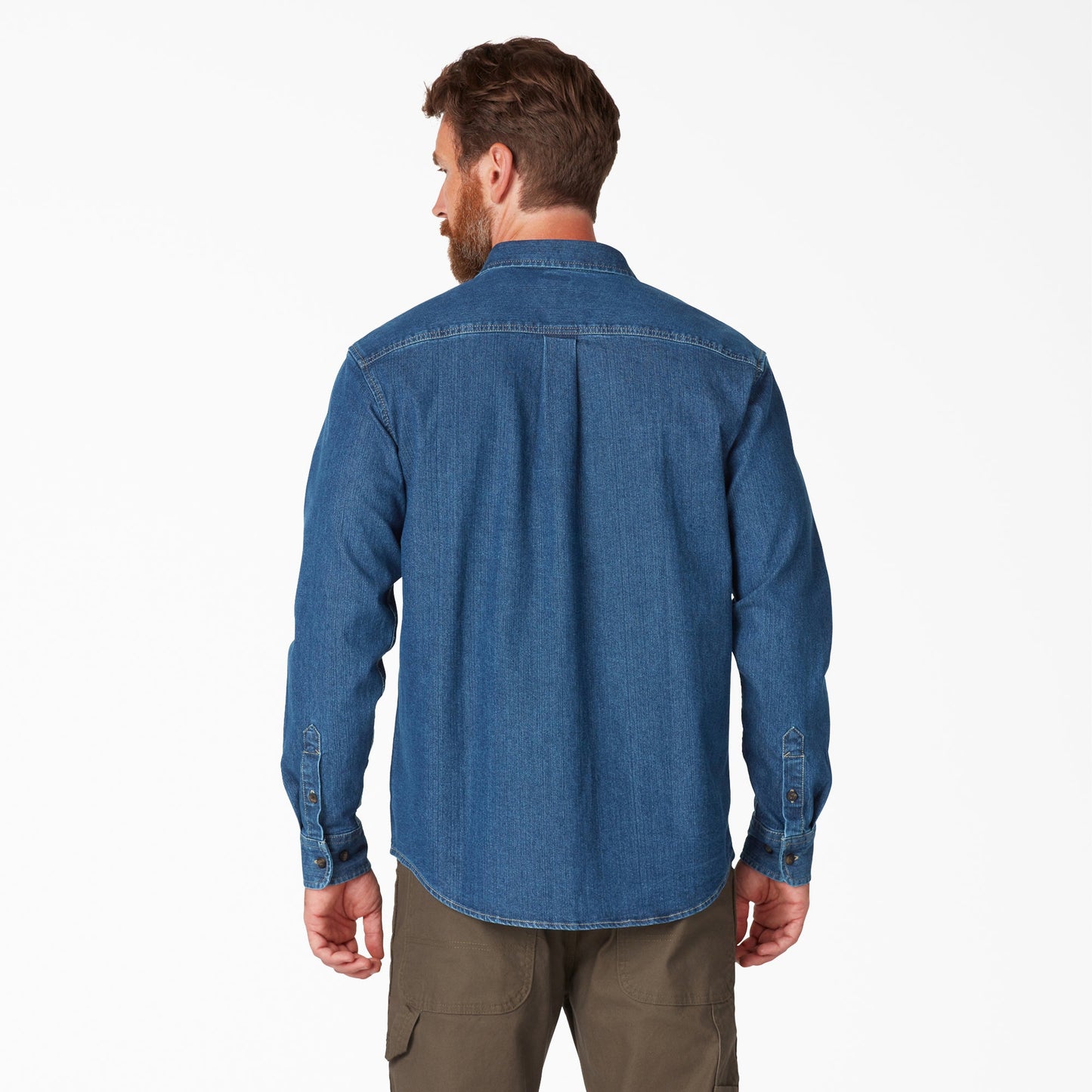 Dickies FLEX Denim Long Sleeve Shirt