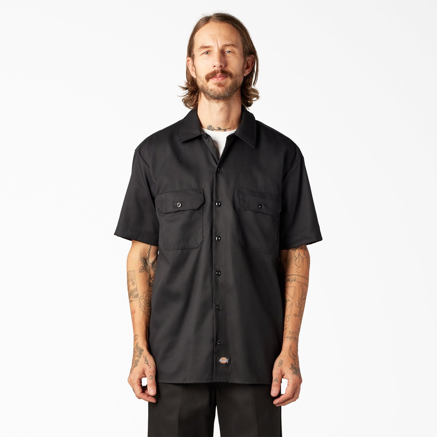 Dickies FLEX Relaxed Fit Short Sleeve Work Shirt