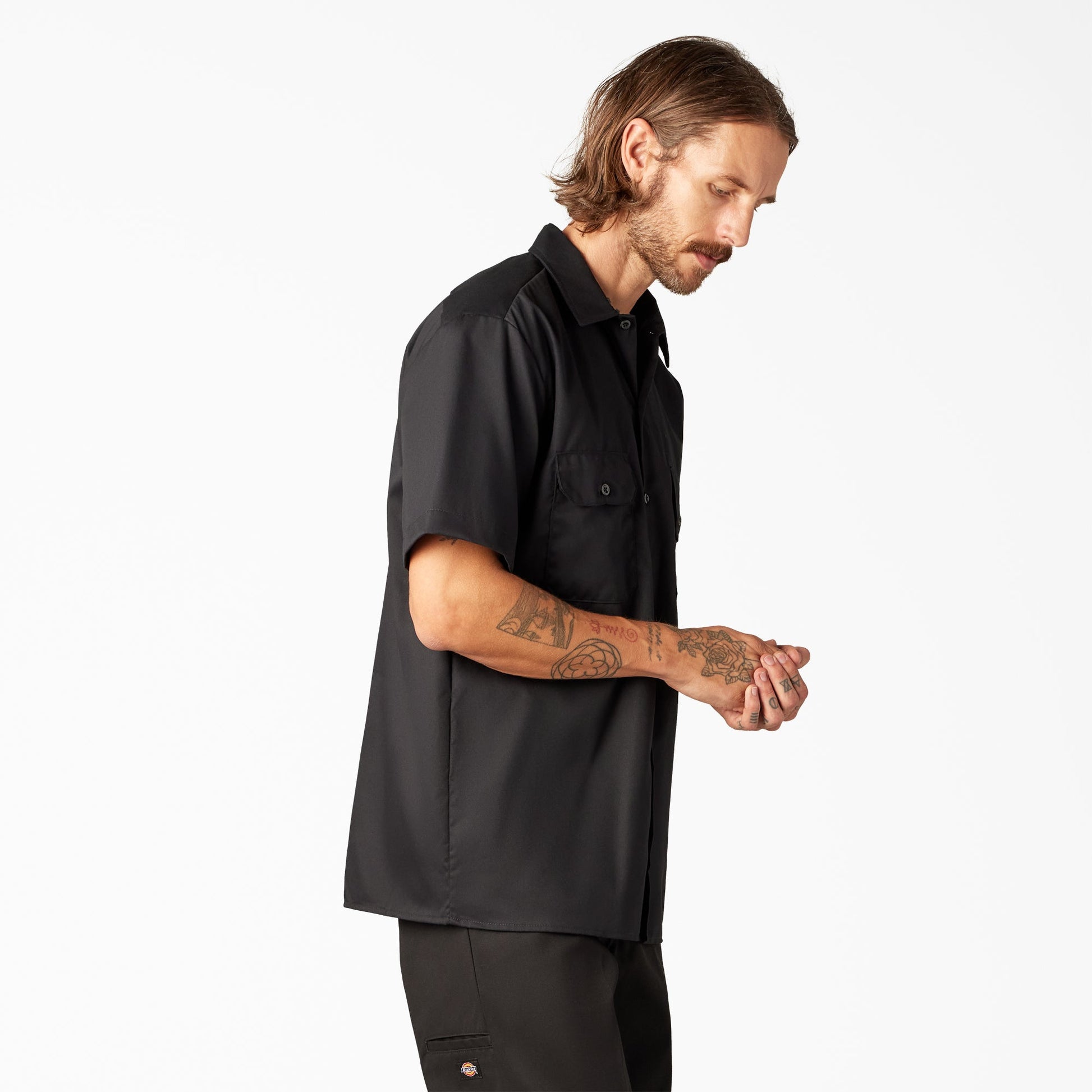Dickies FLEX Relaxed Fit Short Sleeve Work Shirt