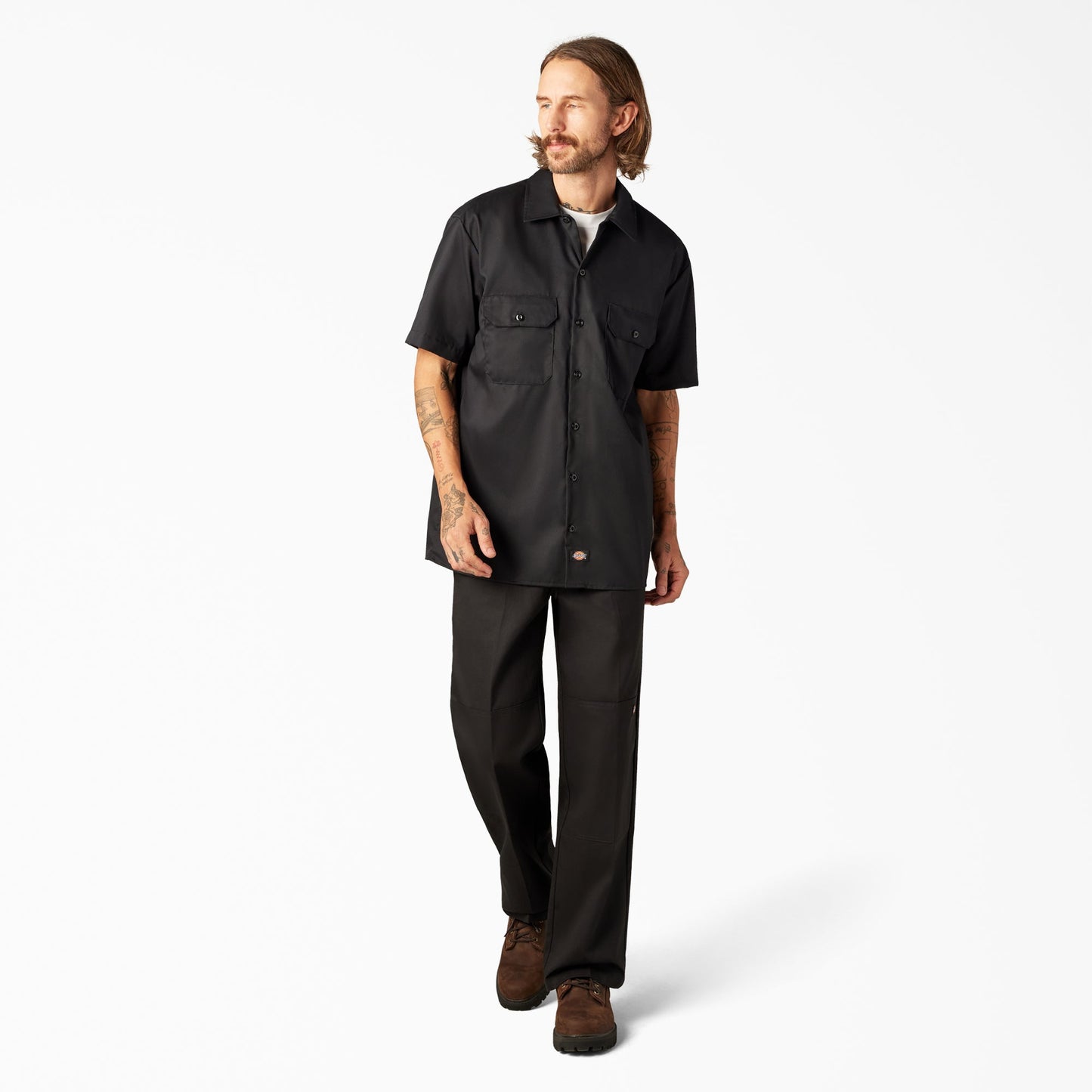 Dickies FLEX Relaxed Fit Short Sleeve Work Shirt