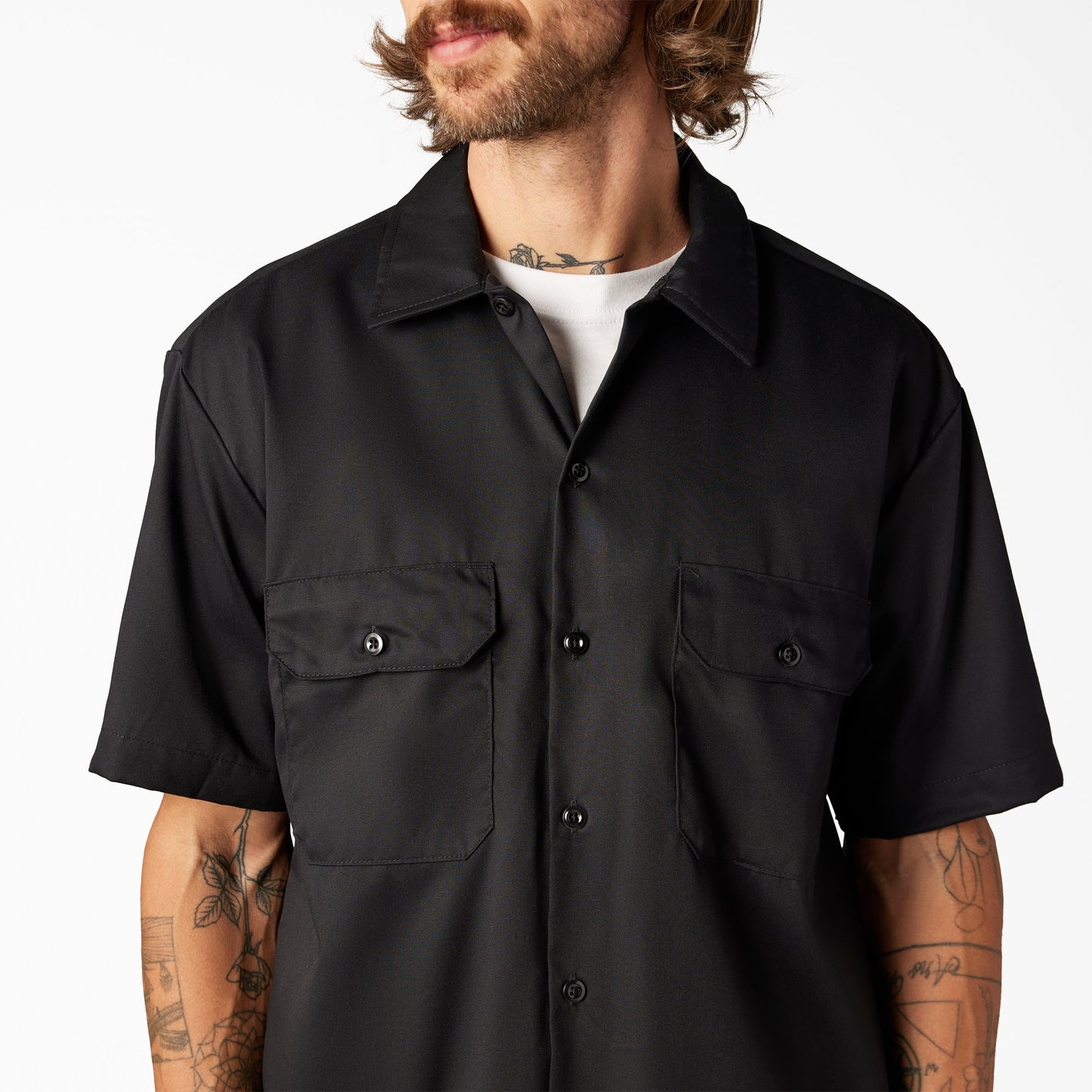 Dickies FLEX Relaxed Fit Short Sleeve Work Shirt