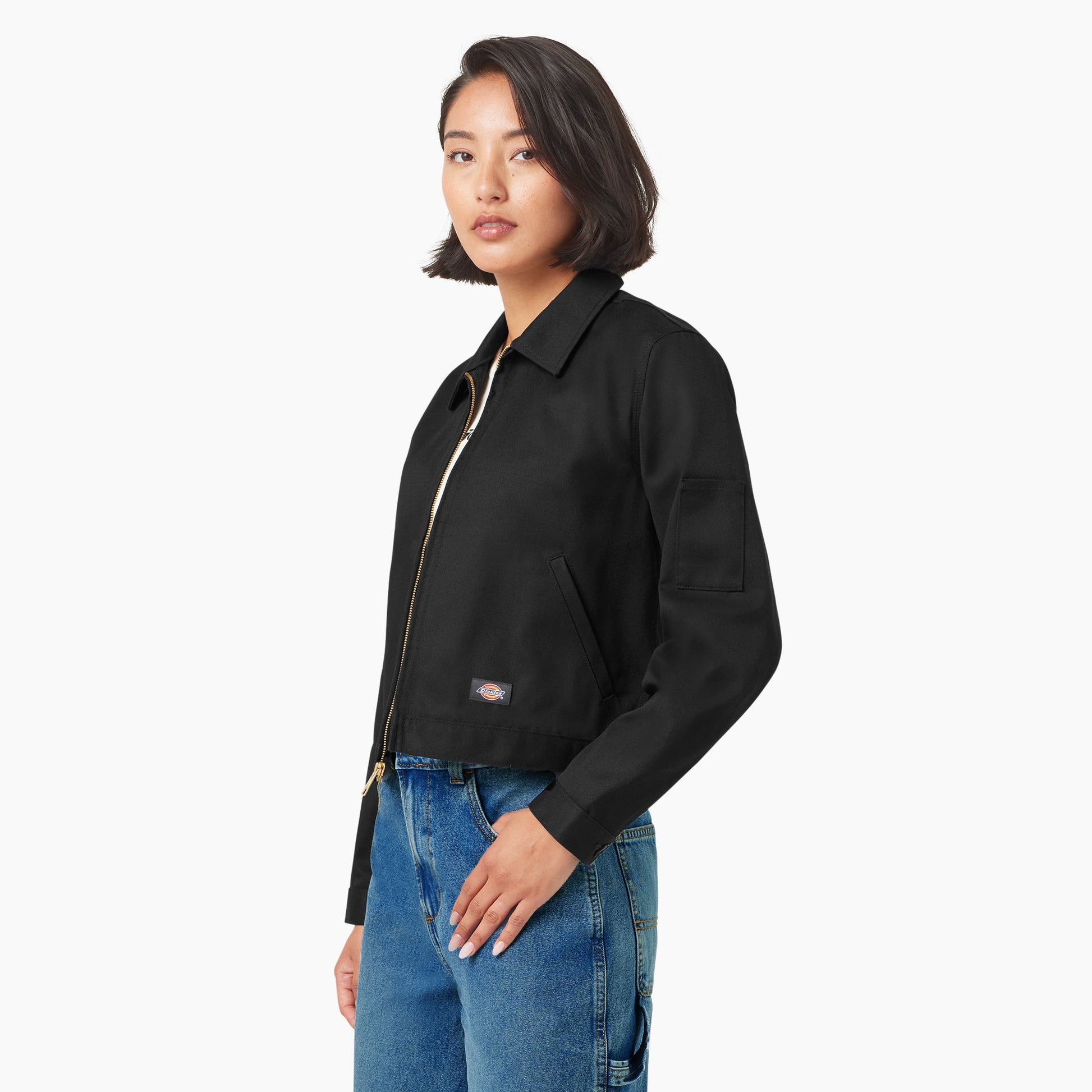 Dickies Women's Unlined Cropped Eisenhower Jacket