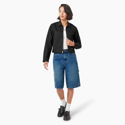 Dickies Women's Unlined Cropped Eisenhower Jacket