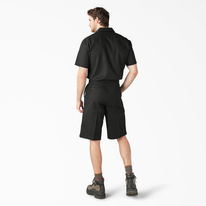 Dickies Loose Fit Flat Front Work Shorts, 13"
