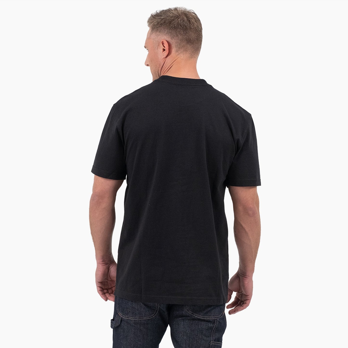 Dickies Short Sleeve Tri-Color Logo Graphic T-Shirt