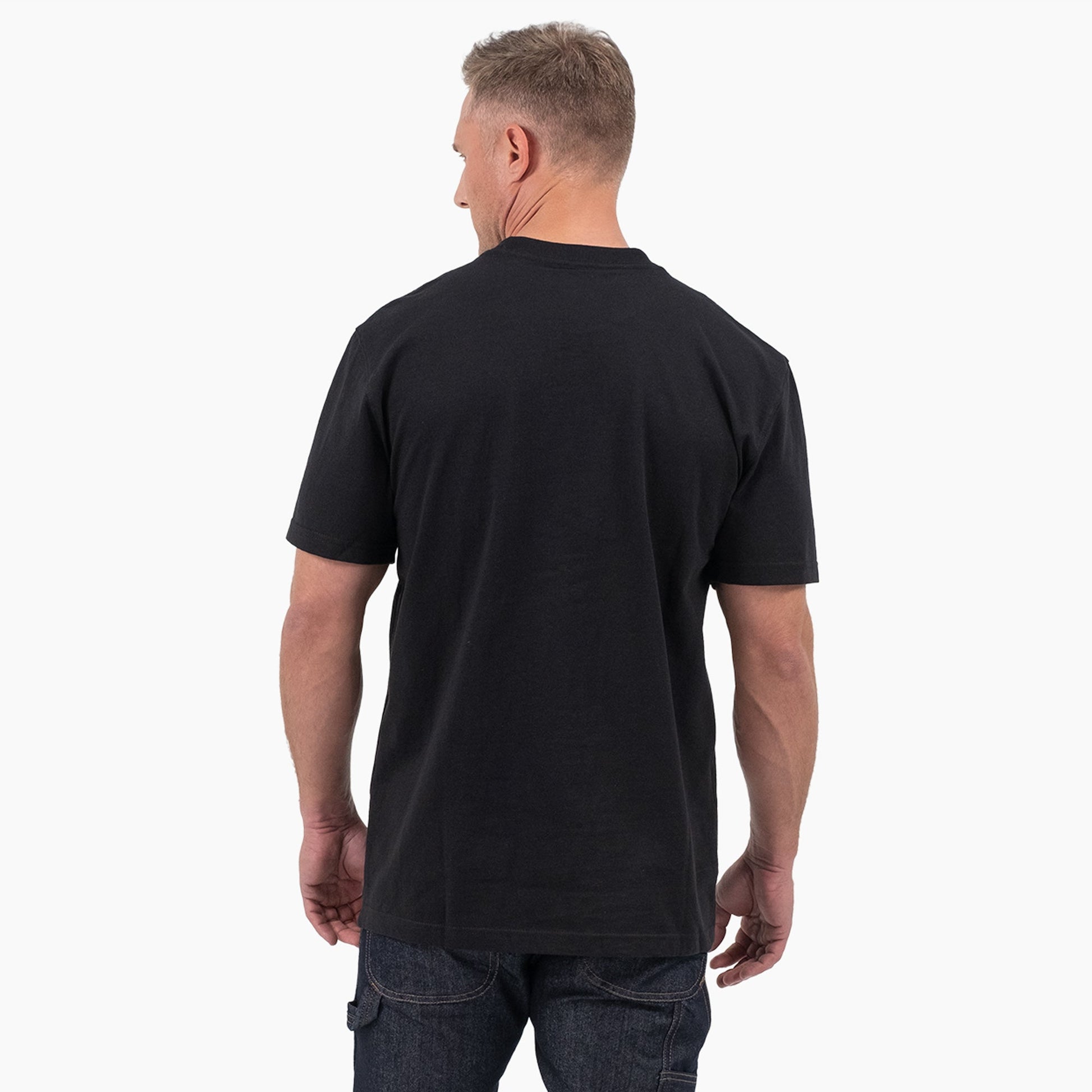 Dickies Short Sleeve Tri-Color Logo Graphic T-Shirt