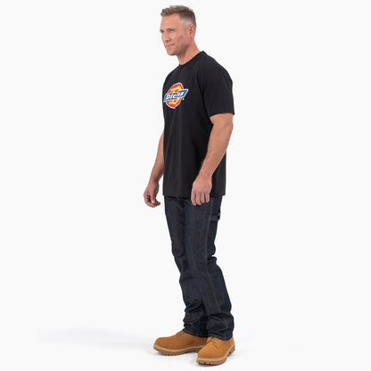 Dickies Short Sleeve Tri-Color Logo Graphic T-Shirt