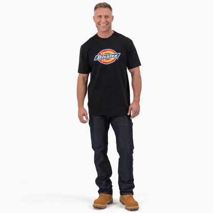 Dickies Short Sleeve Tri-Color Logo Graphic T-Shirt