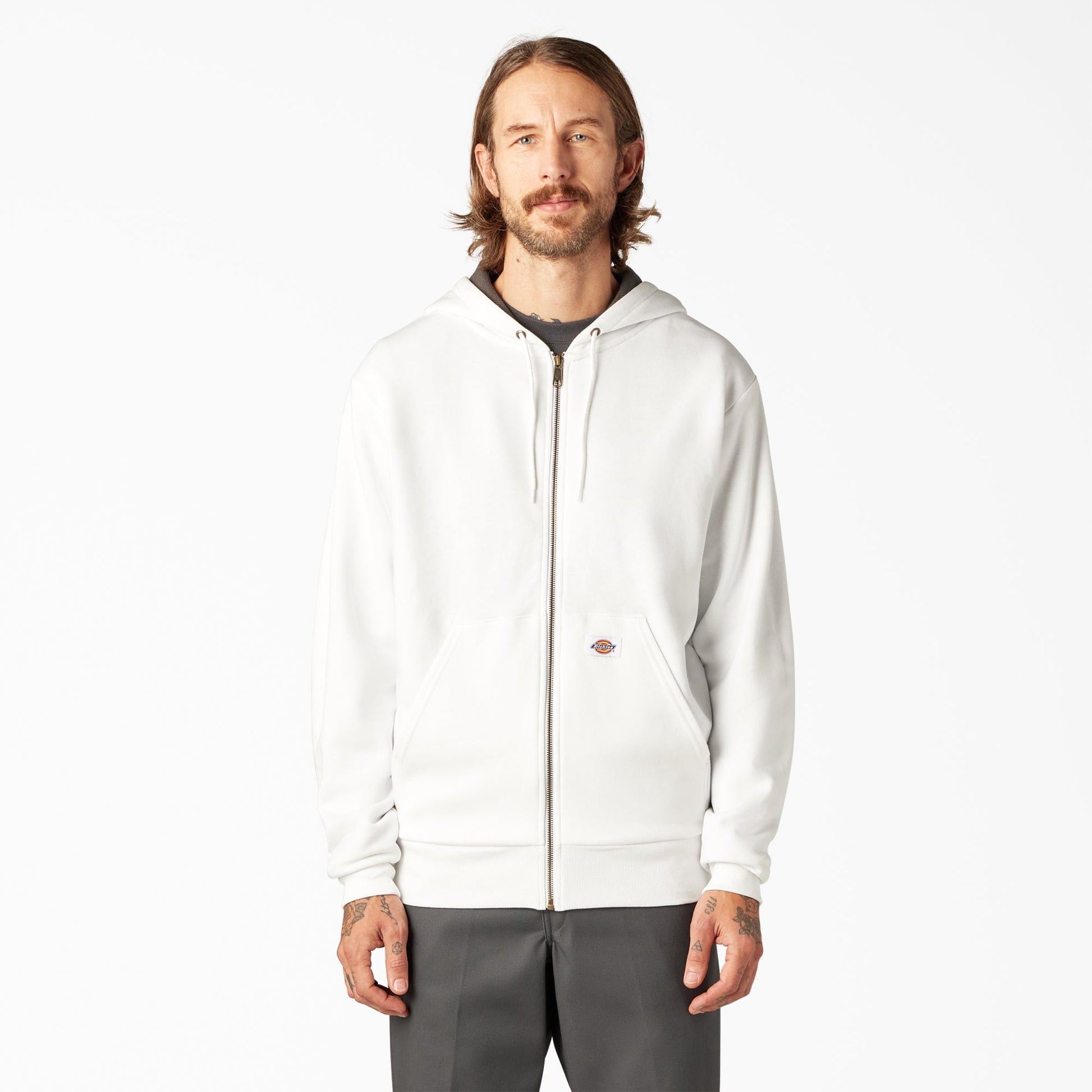 Dickies Thermal Lined Fleece Zip Hoodie