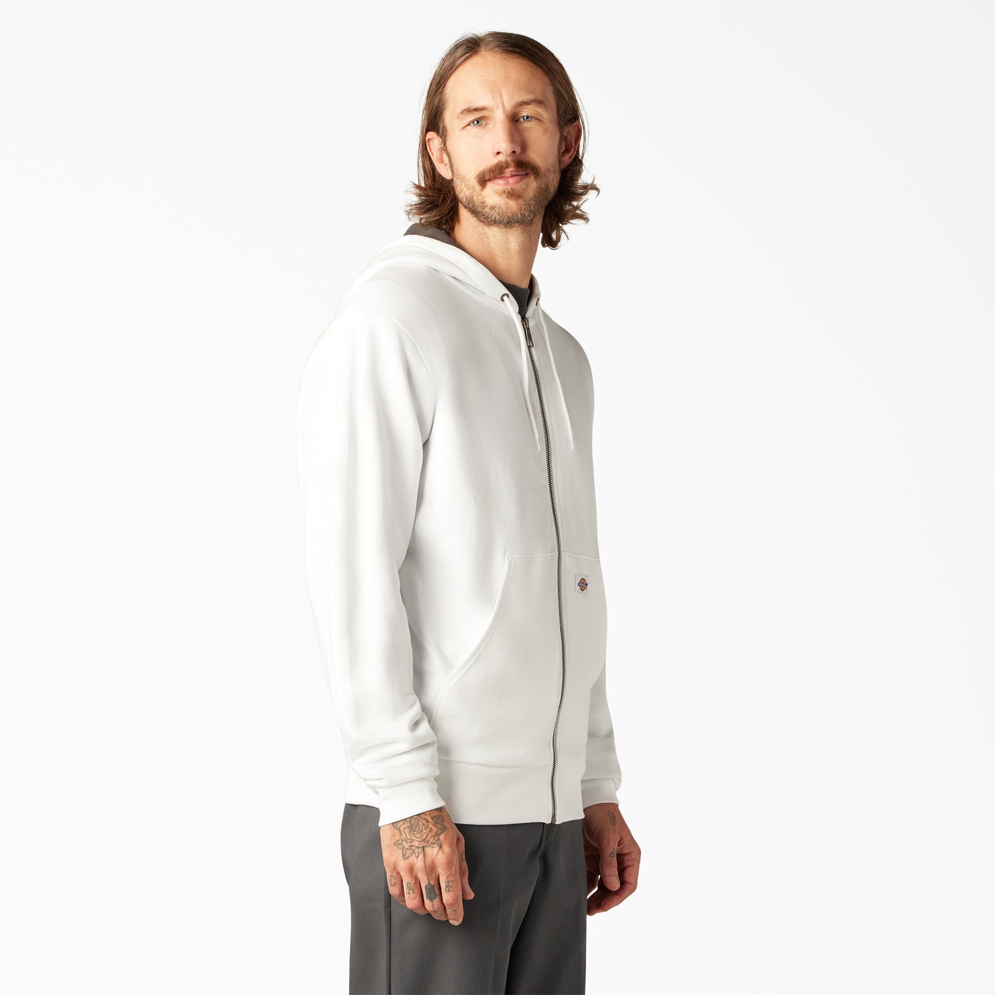 Dickies Thermal Lined Fleece Zip Hoodie
