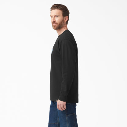 Dickies Tri-Color Logo Graphic Long Sleeve T-Shirt