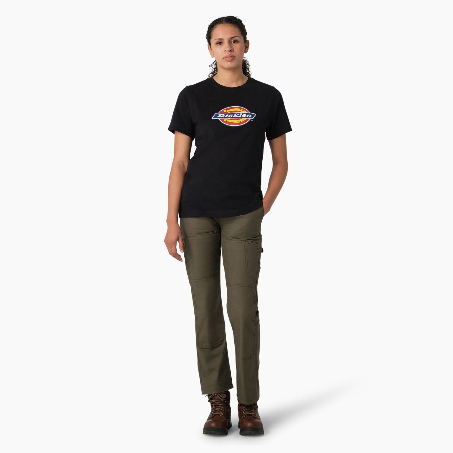 Dickies Women's Heavyweight Logo T-Shirt