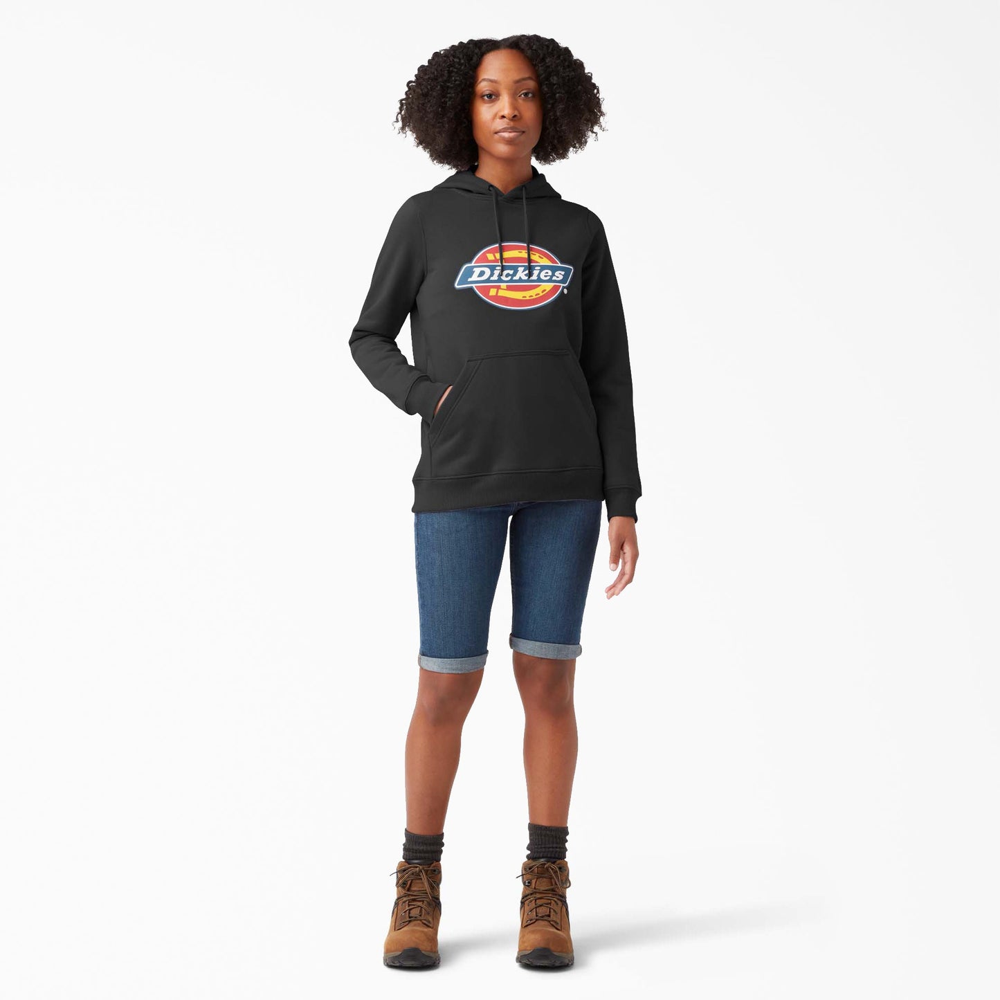 Dickies Women's Water Repellent Logo Hoodie