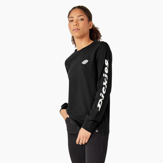 Dickies Women's Long Sleeve Heavyweight Graphic T-Shirt