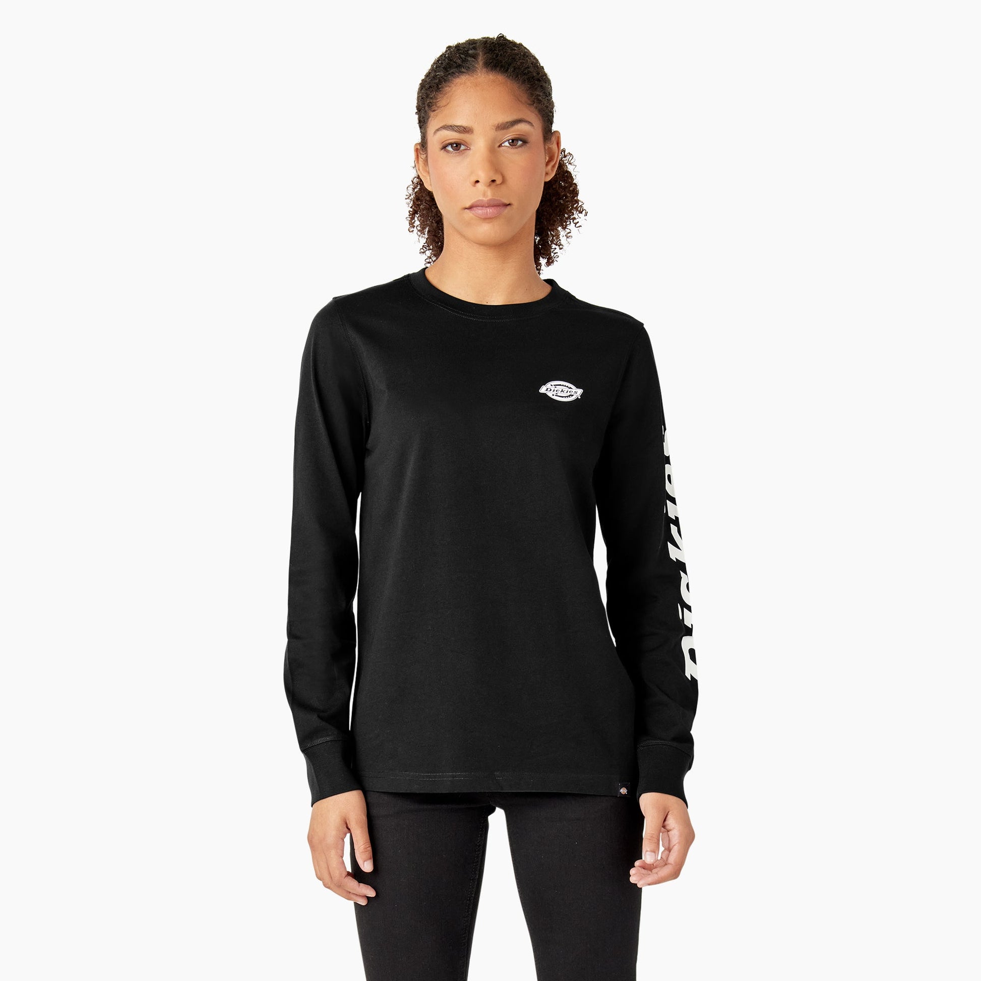 Dickies Women's Long Sleeve Heavyweight Graphic T-Shirt