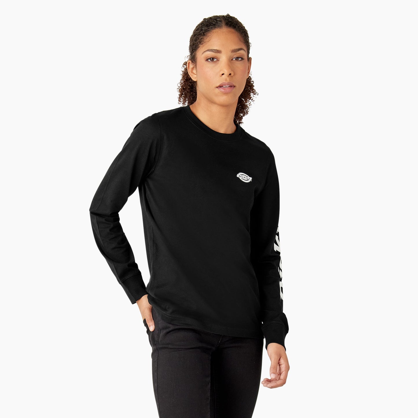 Dickies Women's Long Sleeve Heavyweight Graphic T-Shirt