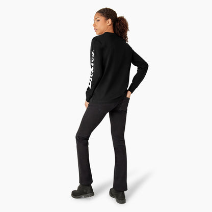 Dickies Women's Long Sleeve Heavyweight Graphic T-Shirt