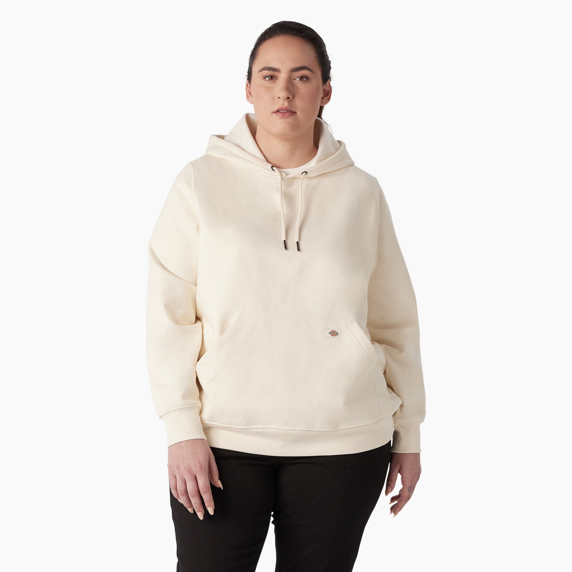 Dickies Women's Plus Water Repellent Sleeve Logo Hoodie