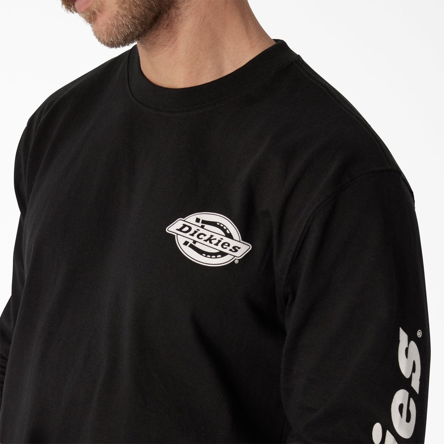 Dickies Long Sleeve Heavyweight Logo T-Shirt
