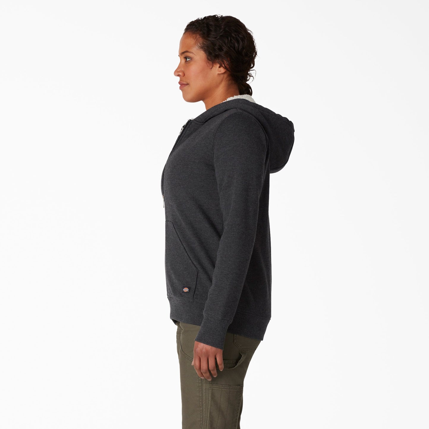 Dickies Women's High Pile Fleece Lined Hoodie