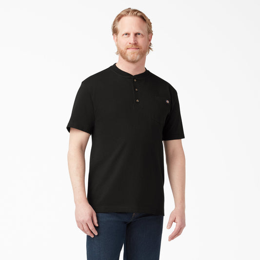 Dickies Heavyweight Short Sleeve Henley T-Shirt