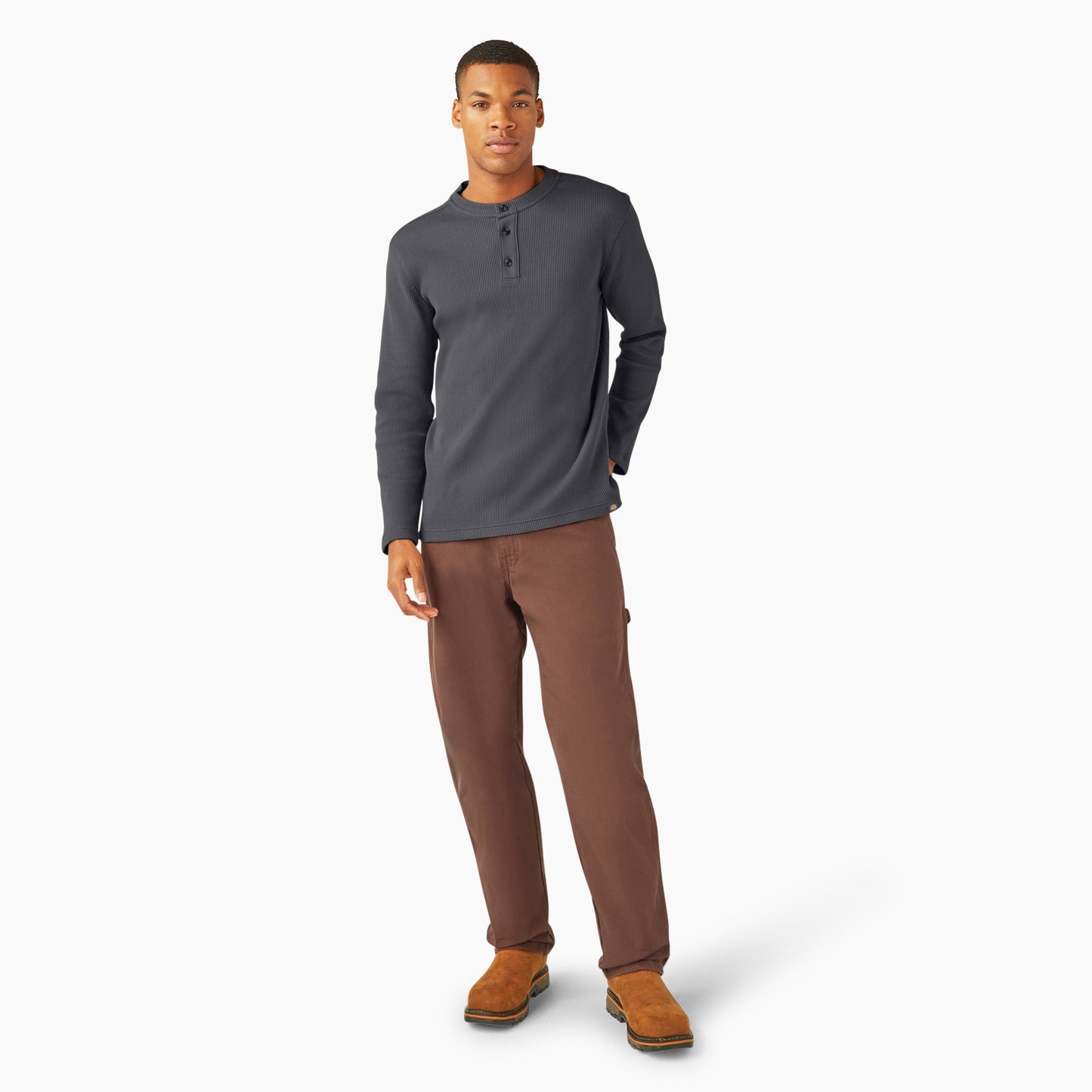 Dickies Henley Thermal Shirt