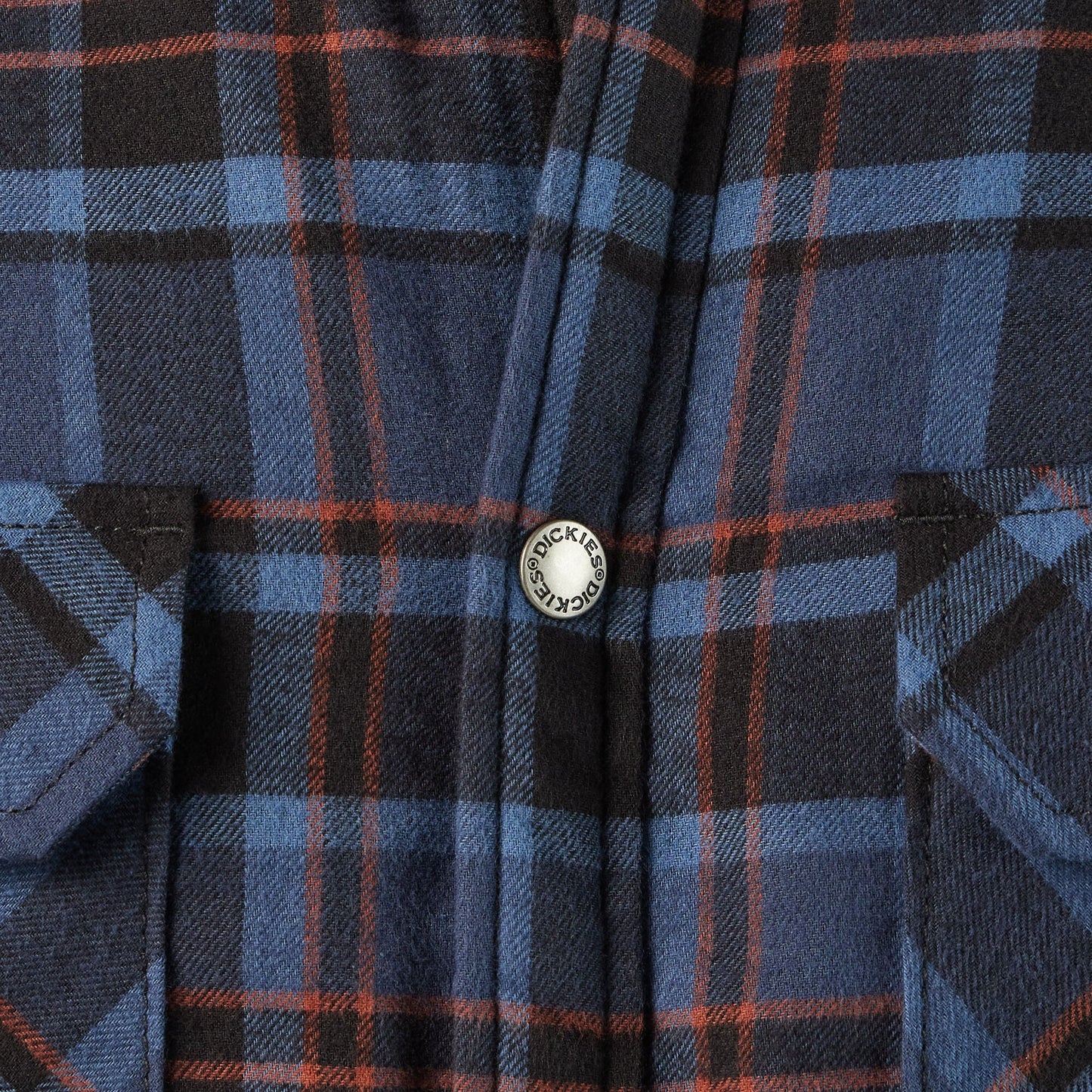 Dickies Water Repellent Fleece-Lined Flannel Shirt Jacket
