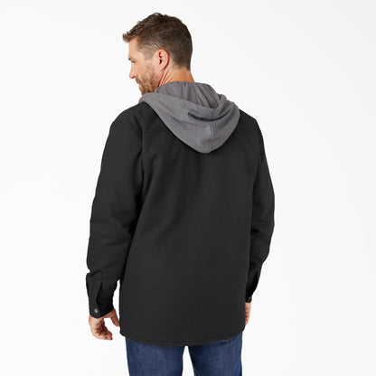 Dickies Water Repellent Duck Hooded Shirt Jacket