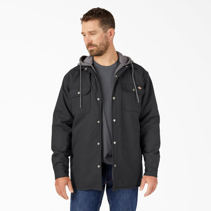Dickies Water Repellent Duck Hooded Shirt Jacket