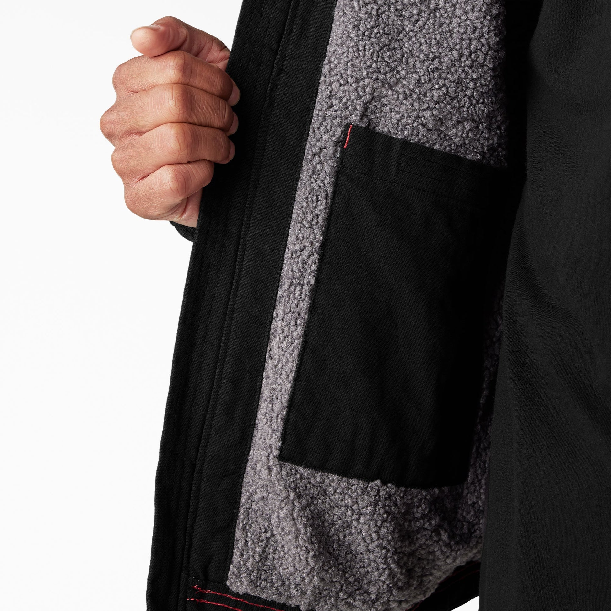 Dickies Duck Canvas High Pile Fleece Lined Jacket