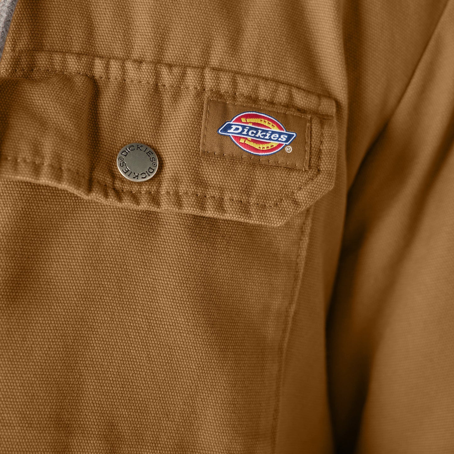 Dickies Water Repellent Duck Hooded Shirt Jacket