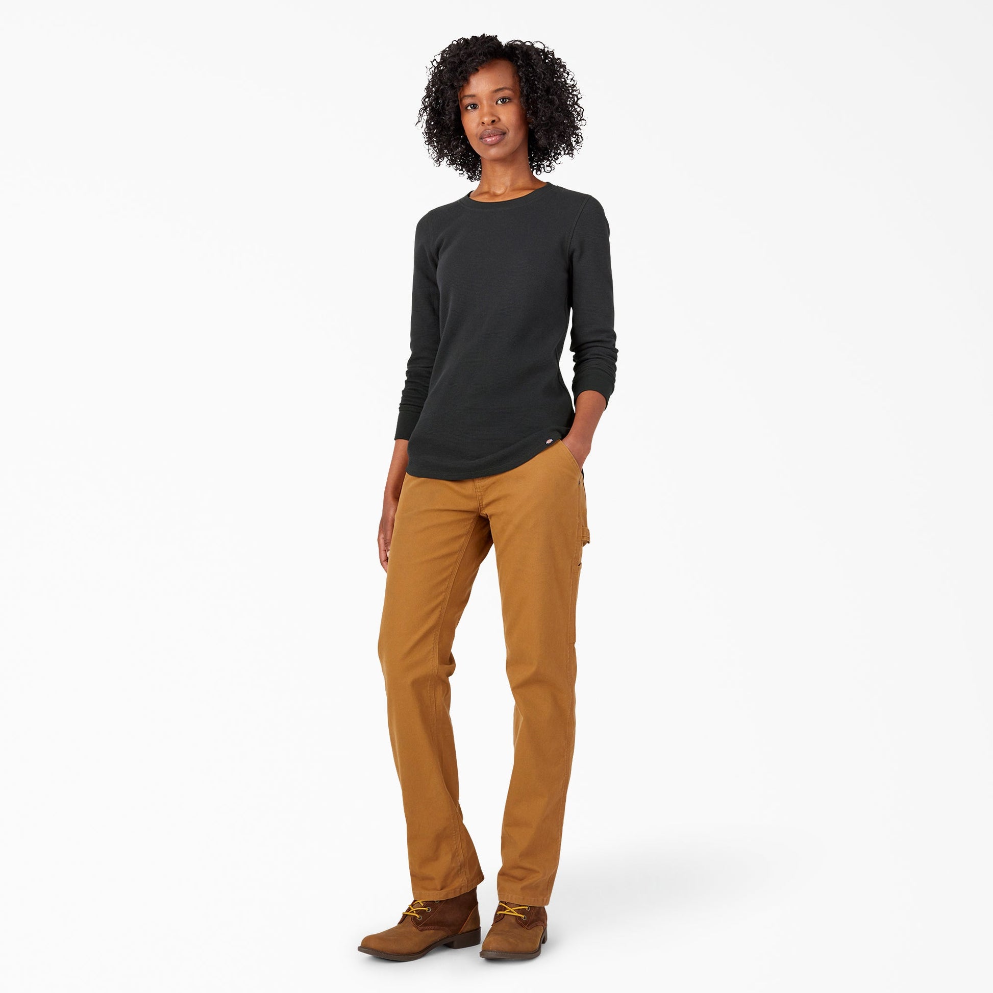 Dickies Women's Long Sleeve Thermal Shirt