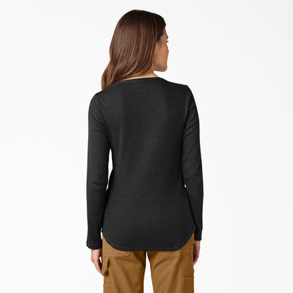 Dickies Women's Henley Long Sleeve Shirt