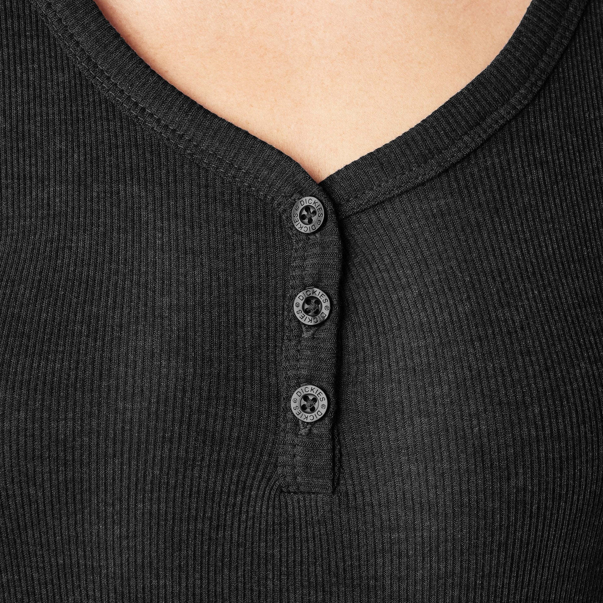Dickies Women's Henley Long Sleeve Shirt