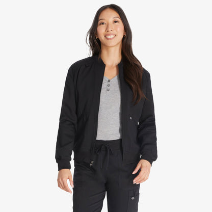 Dickies Women's Balance Zip Front Scrub Jacket