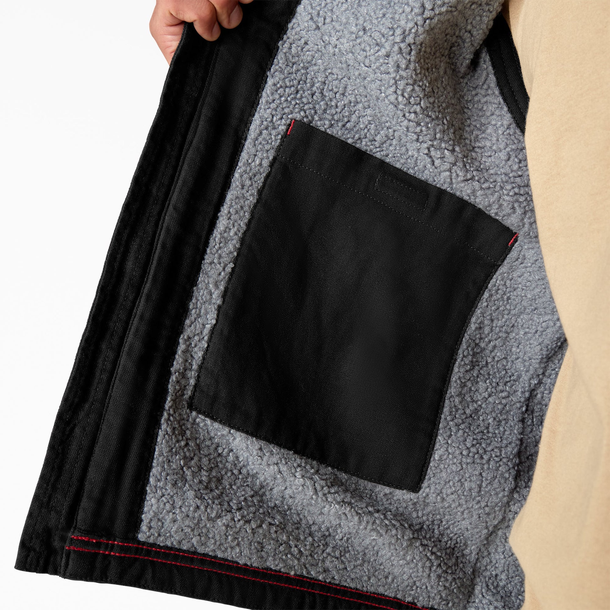 Dickies Duck Canvas High Pile Fleece Lined Vest