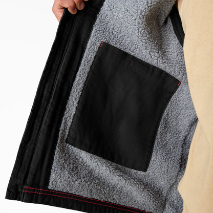 Dickies Duck Canvas High Pile Fleece Lined Vest