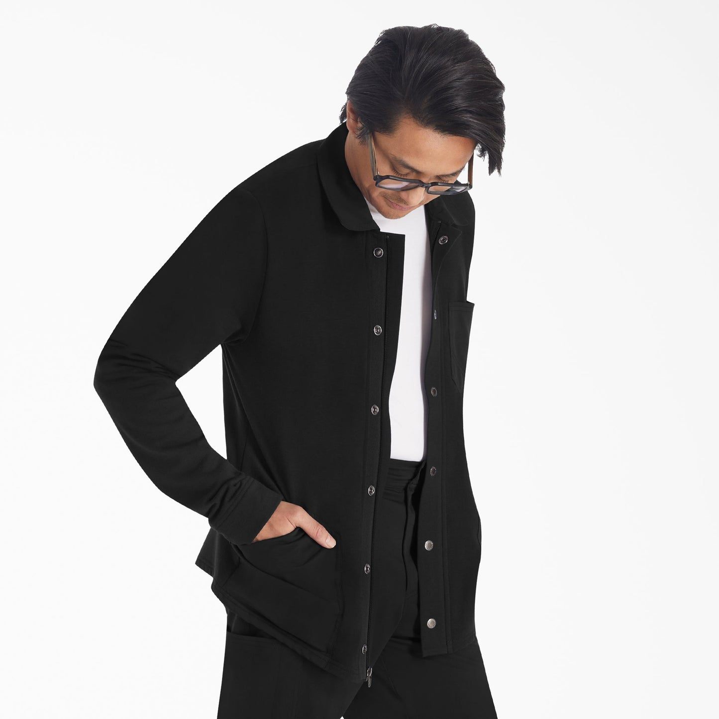 Dickies Men's EDS NXT Zip Front Scrub Jacket