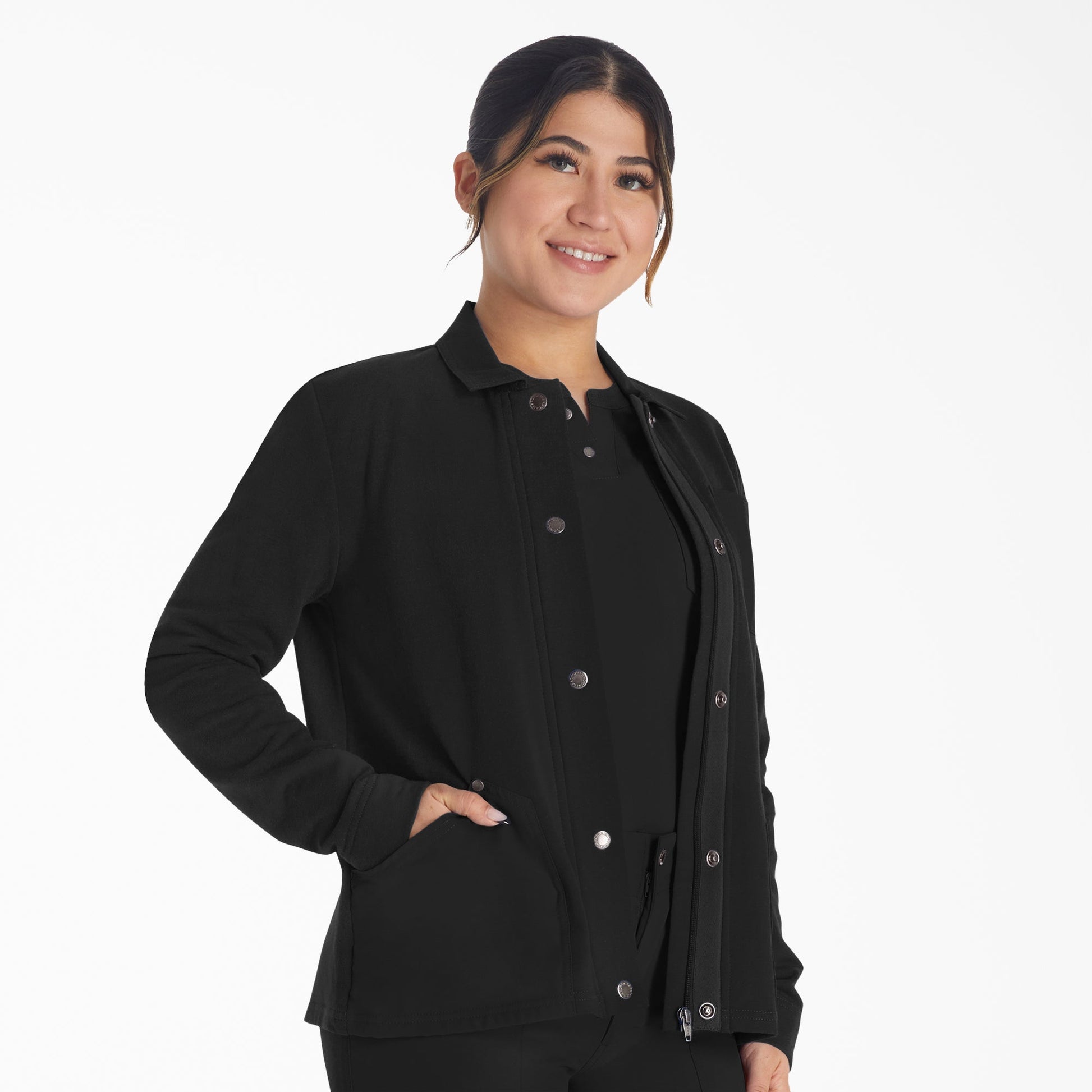 Dickies Women's EDS NXT Zip Front Scrub Jacket
