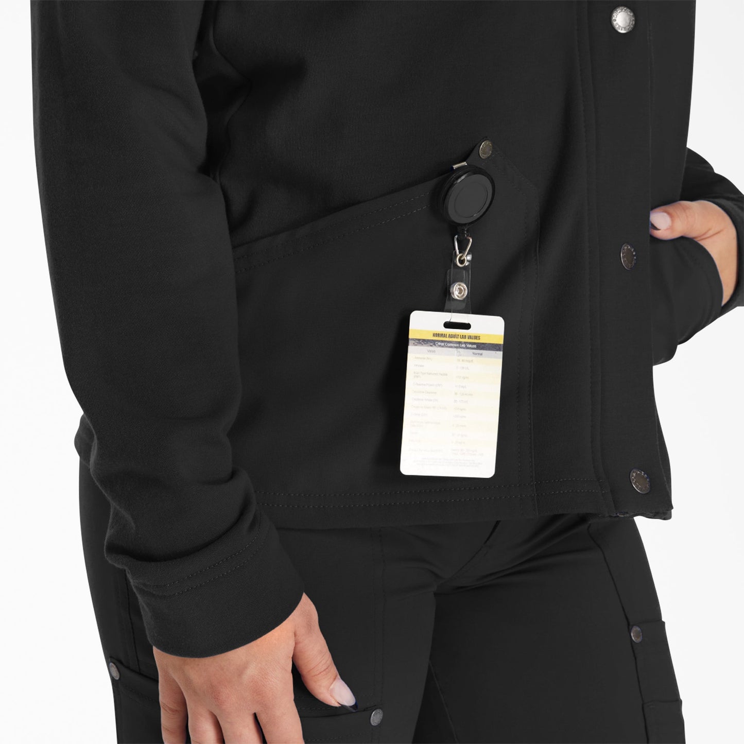 Dickies Women's EDS NXT Zip Front Scrub Jacket