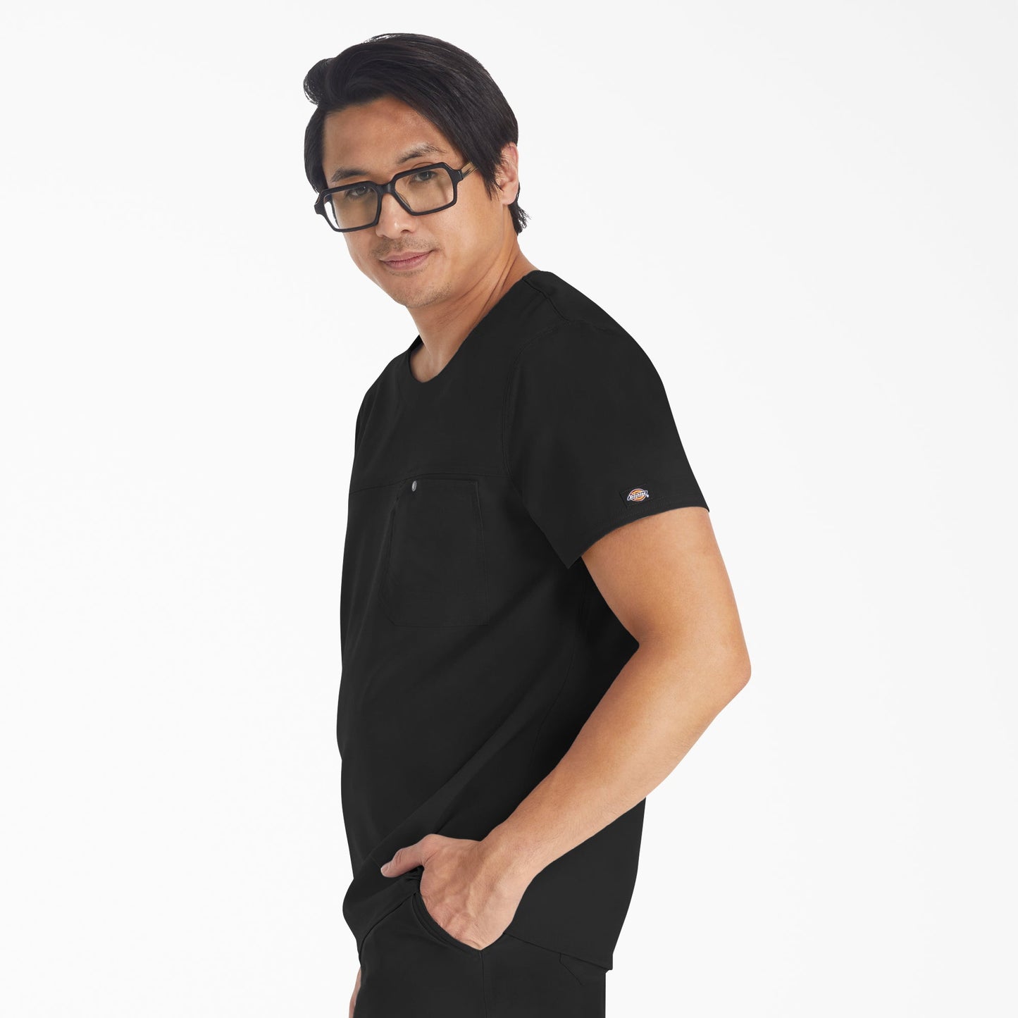 Dickies Men's EDS NXT Round Neck Scrub Top