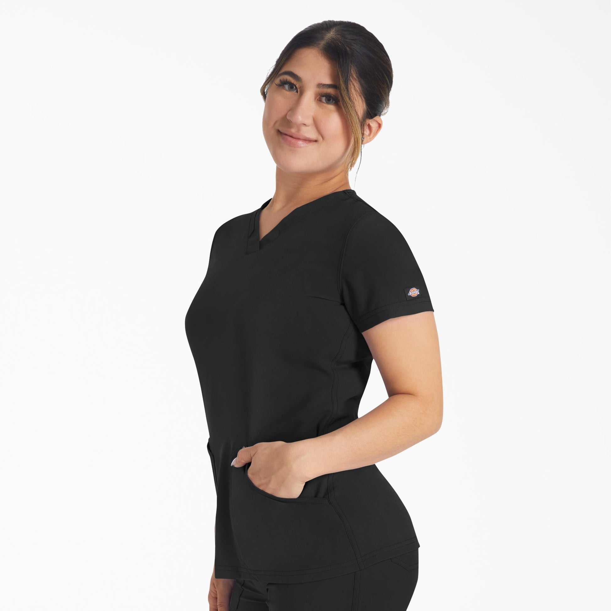 Dickies Women's EDS NXT V-Neck Scrub Top