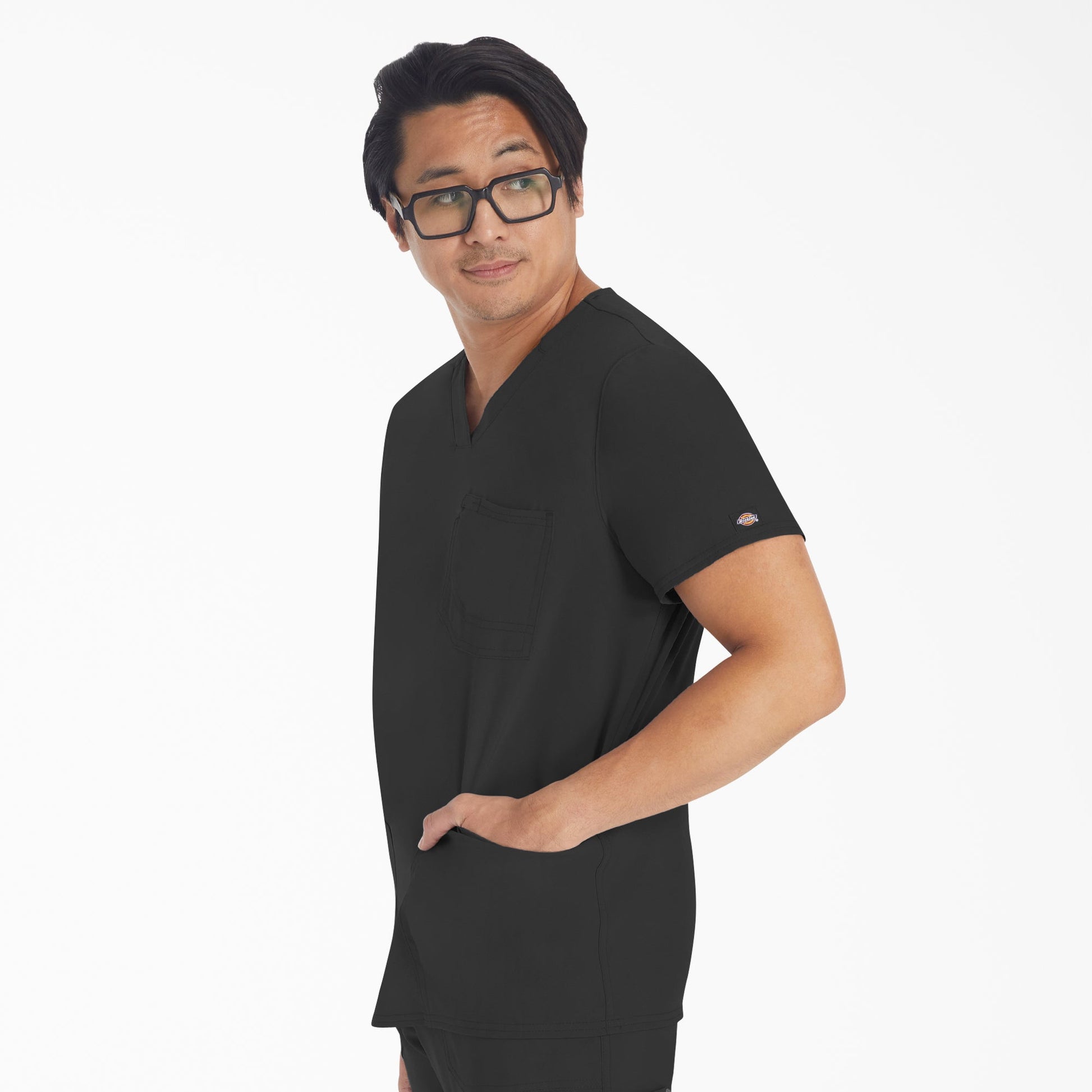 Dickies Men's EDS NXT V-Neck Scrub Top