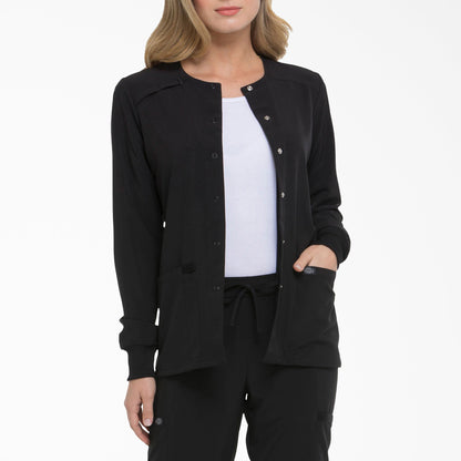 Dickies Women's EDS Essentials Snap Front Scrub Jacket