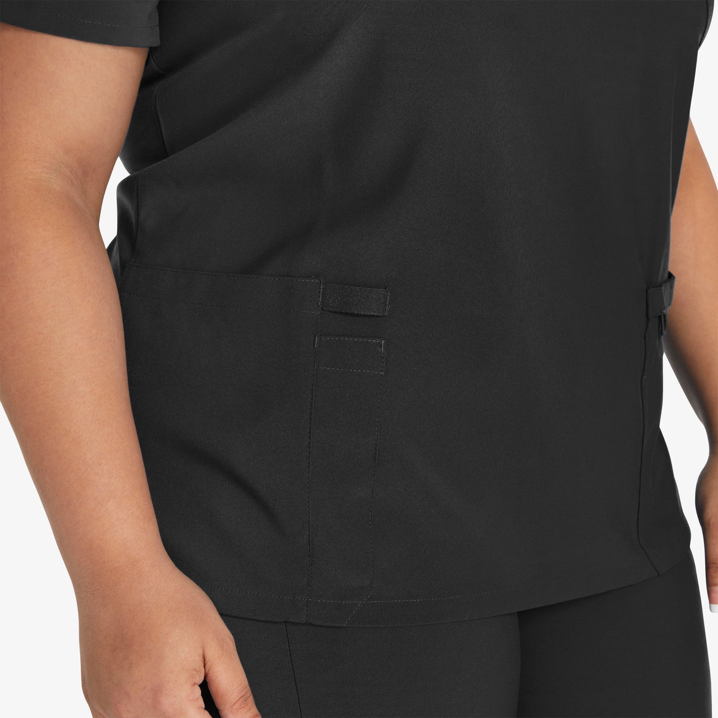 Dickies Women's EDS Essentials Mock Wrap Scrub Top