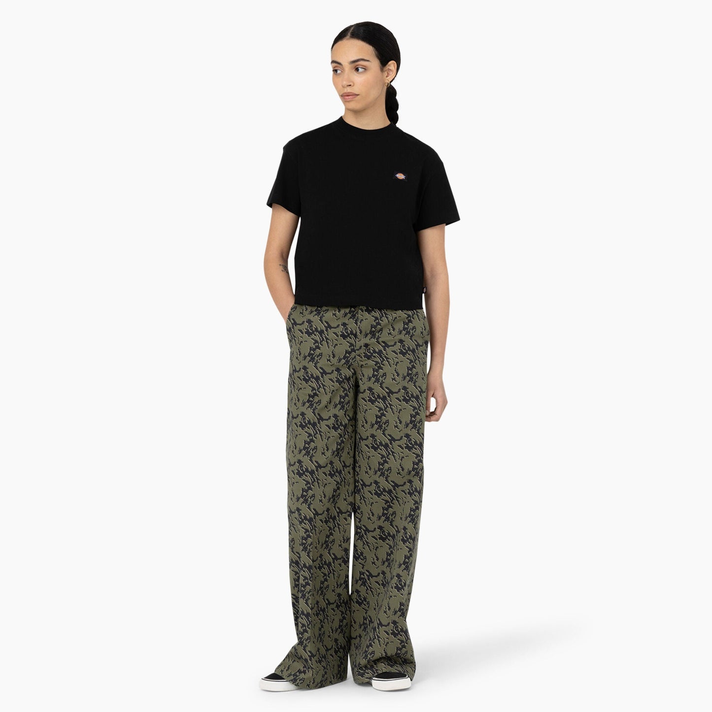 Dickies Women's Oakport Cropped T-Shirt