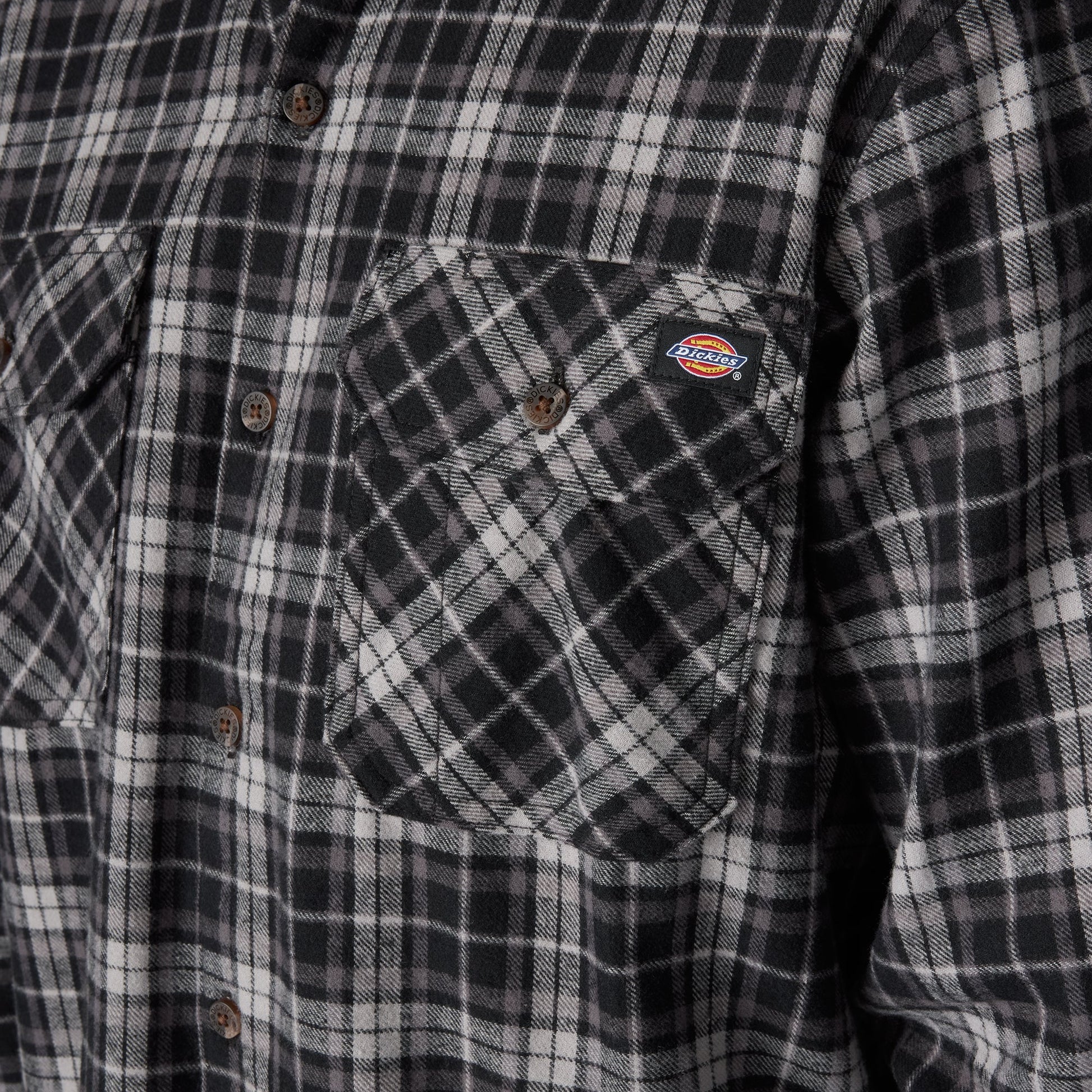 Dickies Long Sleeve Flannel Work Shirt