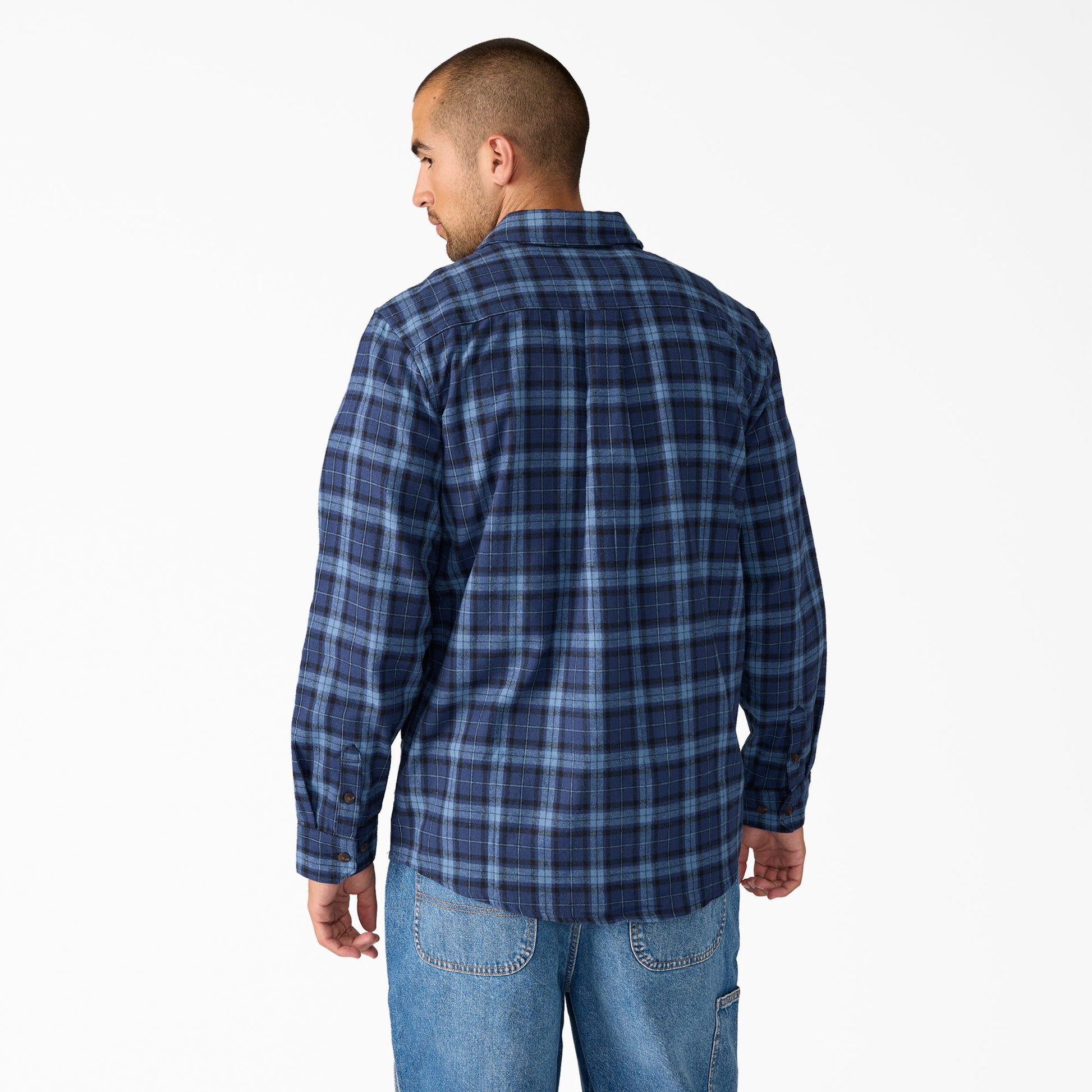 Dickies Long Sleeve Flannel Work Shirt