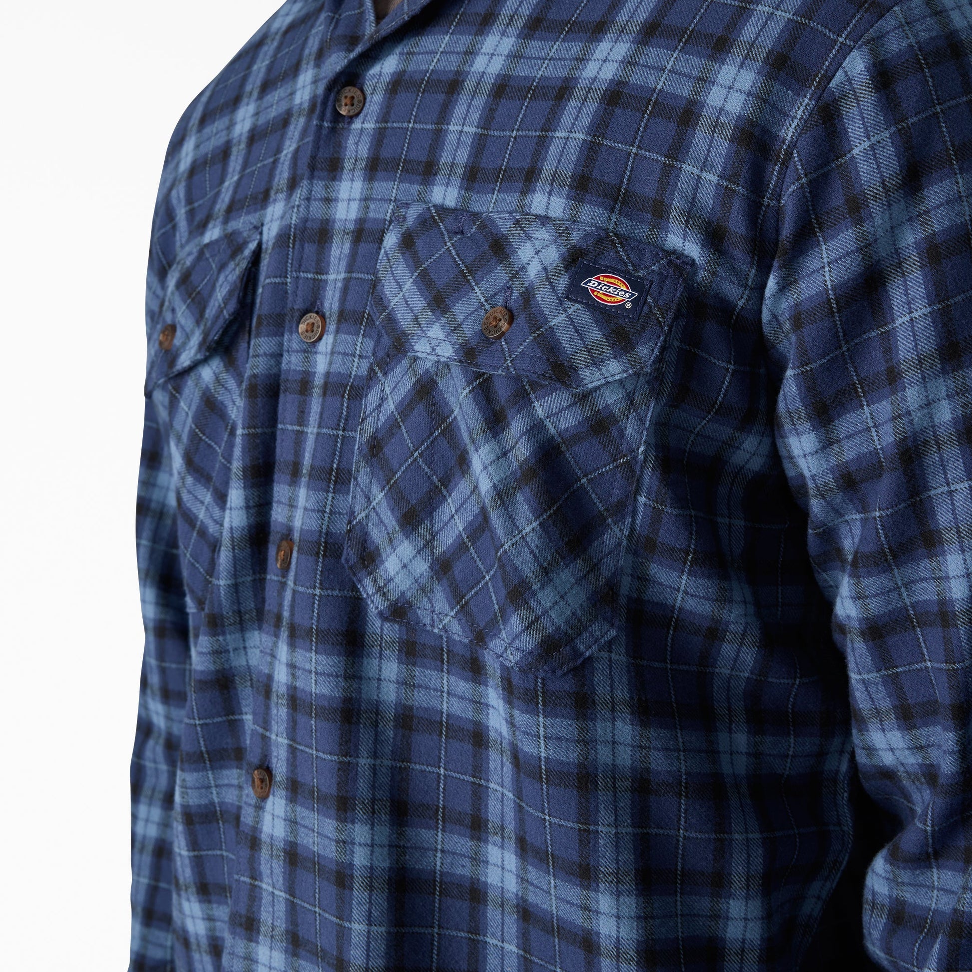 Dickies Long Sleeve Flannel Work Shirt